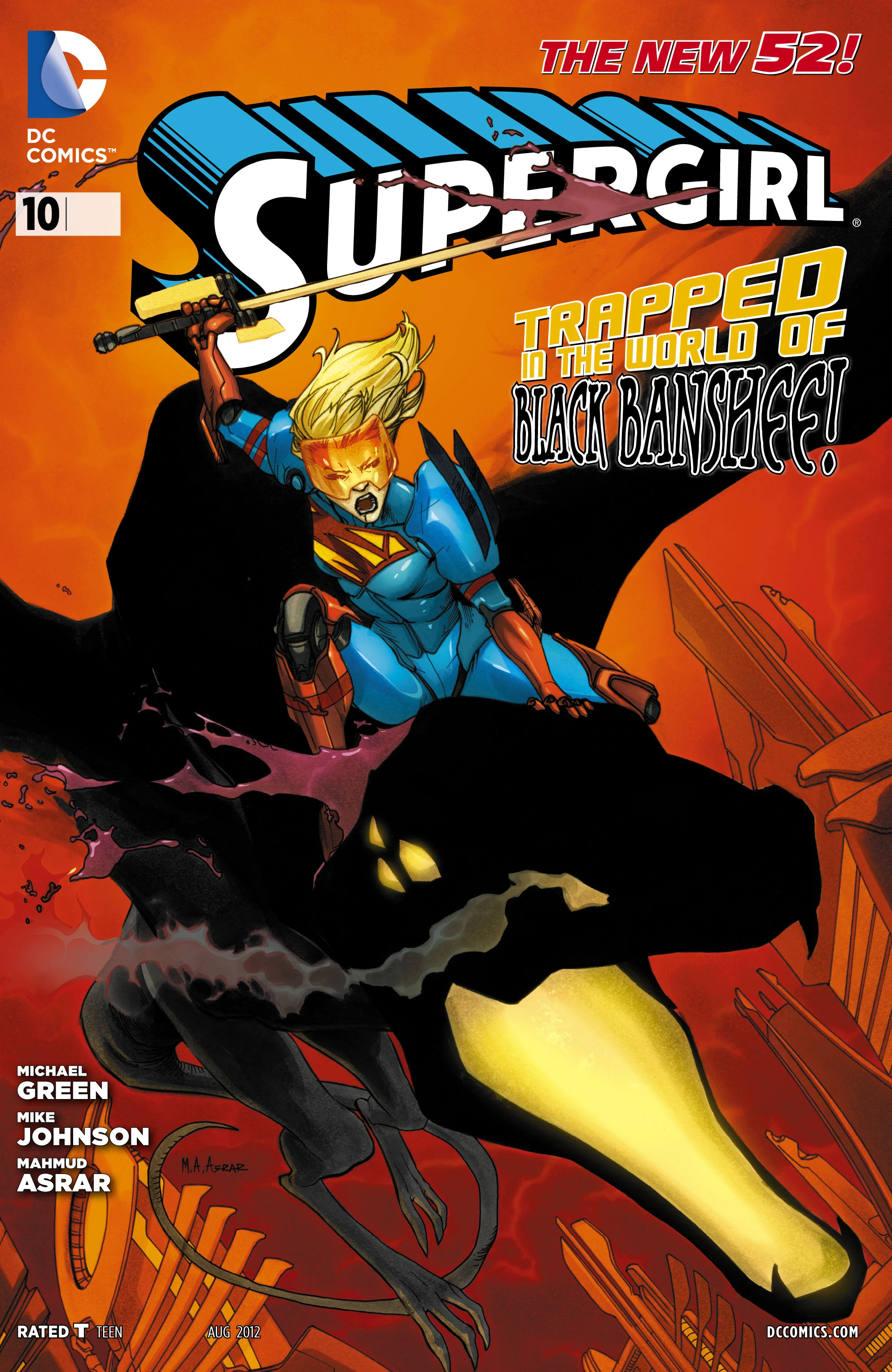 Supergirl #10 (DC, 2012 — Cover A) cover